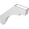 Ekena Millwork 4-in. W x 28-in. D x 28-in. H Merced Architectural Grade PVC Knee Brace BRCP04X28X28MRC - alternate 5